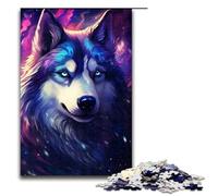 Puzzle pour Adultes 1000 pièces Un Chien glorieux Puzzles Jeux Jouets Cadeau Convient pour la décoration de Bureau 75x50cm