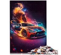Puzzle pour Adultes 1000 pièces Un Jeu de Puzzle Chef-d'œuvre Multicolore 26x38cm Décoration d'intérieur Unique et Cadeaux pour Les 14 Ans et Plus