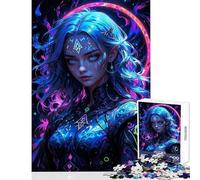 Puzzle pour Adultes 1000 pièces Une sorcière Royale Jeu Impossible Convient aux Couples Jouet Anti-Stress Cadeau d'anniversaire Cadeaux (75X50CM)