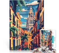 Puzzle pour Adultes 1000 pièces Valence Aidez Le Cerveau à exercer des Jouets addictifs pour cultiver la Patience Décoration Parfaite 75x50cm