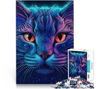 Puzzle pour Adultes 1000 pièces Visage Cool Difficile à réaliser mais Amusant et Humoristique Une œuvre d'art 38x26cm