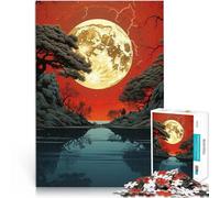 Puzzle pour Adultes 1000 pièces Vue Nocturne Jouets éducatifs et d'apprentissage Jeux familiaux Idées Cadeaux 38x26cm