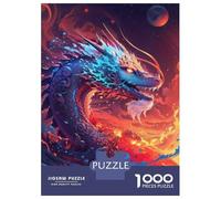 Puzzle pour Adultes 1000 Pièces Where Light and Dark Meet Puzzle Casse-tête Jeu pour S'amuser en Famille Interaction Parent-Enfant 38x26cm/1000pcs