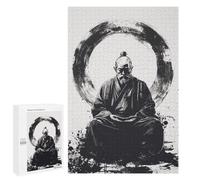 Puzzle pour adultes 1000 pièces Zen Master en Méditation Puzzle pour Adultes Jeux Relaxants Améliore la Mémoire Anniversaire Et Noël 1000 PCS