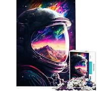 Puzzle pour Adultes 1000 réflexions d'astronautes Un défi à relever Un Jeu de découpe de précision pour Toute la Famille à partir de 14 Ans (38x52cm)