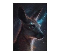 Puzzle pour Adultes 1000pcs(38x26cm) Pièces Puzzle Galactic Fox Portrait Puzzles pour Adultes, Jouets Anti-Stress, Décoration Murale, Cadeaux pour Les Amis Et La Famille 1000pcs(38x26cm)