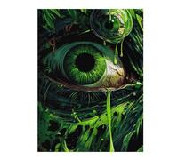 Puzzle pour Adultes 1000pcs(52x38cm) Green Eye Horror Poster -1 Puzzles pour Adolescents Jeu Manuel Assemblage De Motifs Cadeaux Uniques pour Anniversaire Et Noël 1000pcs(52x38cm)