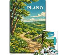Puzzle pour Adultes 1000pcs (52x38cm) Plano Landscape | Pour un défi patient pendant le temps libre : ce puzzle 1000 pièces adulte convient aux soirées et aux w nds.