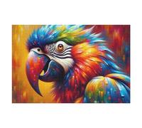Puzzle pour Adultes 1000pcs(75x50cm) Colorful Parrot Painting Puzzle De Puzzle Jeux Relaxants Améliore La Mémoire Cadeaux Uniques pour Anniversaire Et Noël 1000pcs(75x50cm)