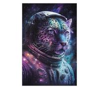 Puzzle pour Adultes 1000pcs(75x50cm) Space Leopard Astronaut Suit Jeu De Réflexion Casse-tête Difficile, Cadeau De Noël Ou d'anniversaire 1000pcs(75x50cm)