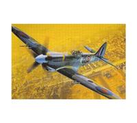 Puzzle pour Adultes 1000pcs(75x50cm) Spitfire FR MkXIV RAF Puzzle De Puzzle Jeux Relaxants Améliore La Mémoire Cadeaux Uniques pour Anniversaire Et Noël 1000pcs(75x50cm)