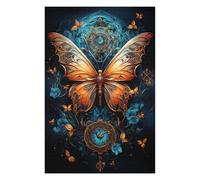 Puzzle pour Adultes 1000pcs(75x50cm) Steampunk Butterfly Art Print-1 Puzzles pour Adultes Jeu Manuel Assemblage De Motifs Cadeaux d'anniversaire Et Cadeaux Uniques 1000pcs(75x50cm)