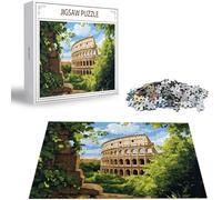 Puzzle pour Adultes 1500 Pièces, Architecture Puzzle Adulte 1500 Pièces Lettres à l'arrière, Pas de poussière, Jeu éducatif défi Art Puzzles Classiques Paysage, pour Personnes âgées 87x57cm H-8122