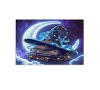 Puzzle pour Adultes 1500 piècesLivres de Chapeau de Magicien LunePuzzle pour Adultes - Jeu éducatif - Défi - Jouet - 1500 pièces - Puzzles pour Adultes et Enfants 57x87cm