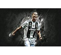 Puzzle pour Adultes 200 pièces Star du Football FC Puzzles pour Enfants Jouets éducatifs Jeu de réflexion Cadeau Adolescents Bricolage Jouets de Divertissement à Domicile 35x25CM