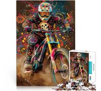 Puzzle pour Adultes 2000 pièces Cavalier Violent pour Le Jeu éducatif Challenge Toy Cadeau d'anniversaire, Cadeaux, décoration Murale 70x100cm