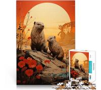 Puzzle pour Adultes 2000 pièces DAMAX des Roches Jouets de Divertissement Familial Décoration Murale, Cadeaux Uniques pour Anniversaire et Noël 70x100cm