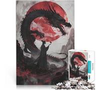 Puzzle pour Adultes 2000 pièces Dragon InkShadow Jouet éducatif d'apprentissage Chaque pièce est Unique - Jeu Familial Stimulant et Amusant 70x100cm