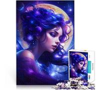 Puzzle pour Adultes 2000 pièces “Fille des Dieux” Fait de Papier，pour Les 14 Ans et Plus pour s'amuser en Famille Une œuvre d'art。Taille：70x100cm/27.5x39.3pouce