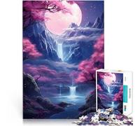 Puzzle pour Adultes 2000 pièces Fleur de Cerisier Rose du Japon Apprentissage éducatif Renforcer l'amour Entre Les Couples 70x100cm