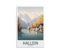 Puzzle pour Adultes 2000 pièces, Hallein, Provinces d'Autriche, Jeu éducatif, idéal pour se détendre et décorer Un Mur, 100 x 70 cm