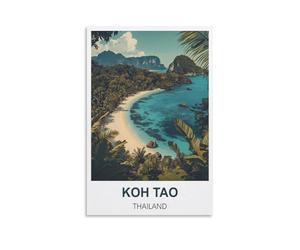 Puzzle pour Adultes 2000 pièces, Koh Tao Thaïlande, Jeu éducatif, idéal pour se détendre et décorer Un Mur, 100 x 70 cm