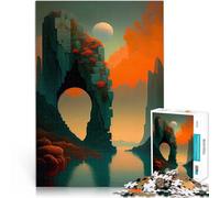 Puzzle pour Adultes 2000 pièces La Terre Difficile à réaliser mais Amusant et Humoristique Convient aux Couples 70x100cm