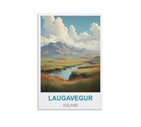 Puzzle pour Adultes 2000 pièces, Laugavegur Islande, Jeu éducatif, Puzzle idéal pour se détendre et décorer Un Mur, 100 x 70 cm