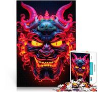 Puzzle pour Adultes 2000 pièces Masque Démon Oni Séjour Anti-Stress pour Tuer Le Temps est idéal comme Cadeau pour Toute la Famille 70x100cm