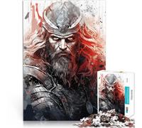 Puzzle pour Adultes 2000 pièces Mythologie Nordique Nordique Jouets de Jeu pour Cadeau Familial Une œuvre d'art 70x100cm