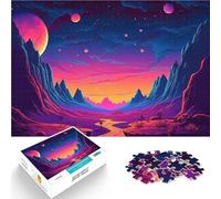 Puzzle pour Adultes 2000 pièces Paysage Magique pour Le Jeu éducatif Challenge Toy Décoration Murale, Cadeaux Uniques pour Anniversaire et Noël 70x100cm