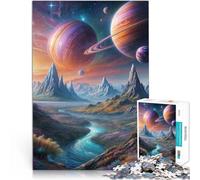 Puzzle pour Adultes 2000 pièces Paysage Spatial Séjour Anti-Stress pour Tuer Le Temps Car C'est Un pour Toute la Famille 70x100cm