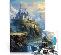 Puzzle pour Adultes 2000 pièces Royaume Fantastique Compétition de Vitesse Manuelle Liste de souhaits avec Le Père Noël 70x100cm