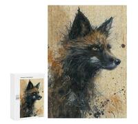 Puzzle pour Adultes 300 PCS Amber Gaze Puzzle pour Adultes, Jeu De Réflexion, Décoration Murale, Idéal comme Cadeau 300 PCS