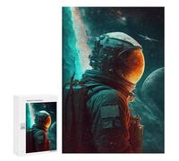 Puzzle pour Adultes 300 PCS Astronaut Lost in Space Puzzles pour Adolescents Jeux De Société Difficile Difficile Est Idéal comme Cadeau 300 PCS