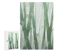 Puzzle pour Adultes 300 PCS Bamboo Zen Forest Puzzle pour Adultes - Jouet Anti-Stress - Décoration Intérieure - Cadeaux Uniques pour Anniversaire Et Noël 300 PCS