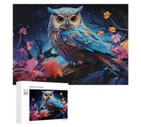 Puzzle pour Adultes 300 PCS Enchanted Night Owl -3 Casse-tête pour Adolescents, Jeu De Réflexion, Course De Vitesse, Cadeaux d'anniversaire Et Originaux 300 PCS