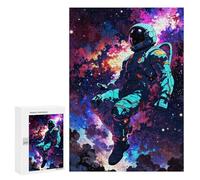 Puzzle pour Adultes 300 PCS Lost in The Cosmic Ballet Puzzles pour Adolescents Jeu Manuel Décoration Intérieure Jeu Stimulant Cadeaux 300 PCS