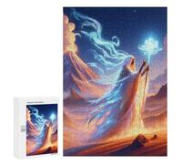 Puzzle pour Adultes 300 PCS Magical Desert Fantasy Scene Puzzles pour Adolescents Découpe De Précision pour Anniversaire, Noël Jouet Jeu Intellectuel 300 PCS