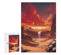 Puzzle pour Adultes 300 PCS Mirage Lagoon Puzzles pour Adolescents Jeux De Société Difficile Difficile Est Idéal comme Cadeau 300 PCS