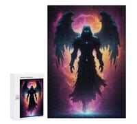 Puzzle pour Adultes 300 PCS Moonlight Predator Puzzle pour Adultes, Jeu De Réflexion, Décoration Murale, Idéal comme Cadeau 300 PCS