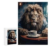 Puzzle pour Adultes 300 PCS Not Without My Coffee Puzzle pour Adultes, Jeu Familial, Découpe De Précision, Cadeaux Uniques pour Anniversaires Et Noël 300 PCS