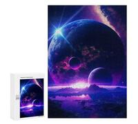 Puzzle pour Adultes 300 PCS Space 11 Puzzles pour Adolescents Jeux De Société Difficile Difficile Est Idéal comme Cadeau 300 PCS