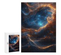 Puzzle pour Adultes 300 PCS Universe Amidst The Cosmic Puzzles pour Adolescents Jeu Manuel Décoration Intérieure Jeu Stimulant Cadeaux 300 PCS