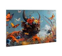 Puzzle pour Adultes 3000 Pièces Puzzle Animal Bovins Des Hautes Terres 81 x 122 cm Jeu éducatif Puzzles Défiants Jeu éducatif,Puzzles Femmes,Cadeaux Hommes Décoration Activité Familiale Parfaite K0F30