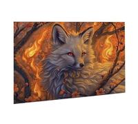 Puzzle pour Adultes 3000 Pièces Puzzle Animal Renard 81 x 122 cm Jeu éducatif Puzzles Défiants Jeu éducatif, Puzzles pour Femmes, Cadeaux Hommes Décoration Maison Activité Familiale Parfaite K0F-207