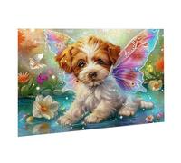 Puzzle pour Adultes 3000 Pièces Puzzle Chien Les Ailes 81 x 122 cm Jeu éducatif Puzzles Défiants Jeu éducatif, Puzzles pour Femmes, Cadeaux Hommes Décoration Maison Activité Familiale Parfaite K0F-251