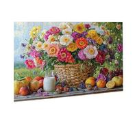 Puzzle pour Adultes 3000 pièces Puzzle Fruits Panier De Fleurs 81X122cm-Jeu éducatif-Puzzles Défiants Jeu éducatif, Puzzles pour Femmes, Cadeaux Hommes Décoration-Activité Familiale Parfaite fr0-366