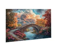 Puzzle pour Adultes 3000 pièces Puzzle Paysage Le Pont 81X122cm-Jeu éducatif-Puzzles Défiants Jeu éducatif, Puzzles pour Femmes, Cadeaux Hommes Décoration Maison-Activité Familiale Parfaite fr0-739