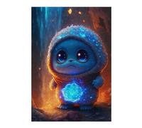 Puzzle pour Adultes 38x26cm/1000pcs Magical Glowing Creature Puzzles pour Adultes - Décoration Murale - Découpe De Précision - Interaction Parent-Enfant 38x26cm/1000pcs